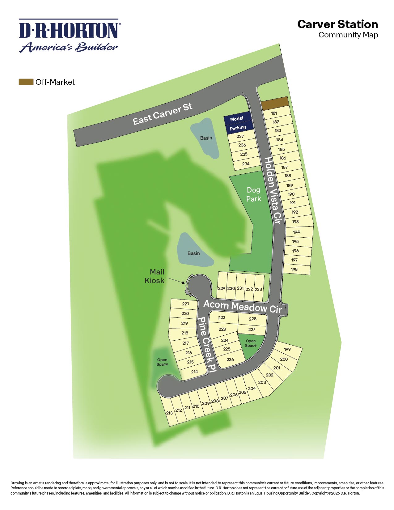 Static Lot Map