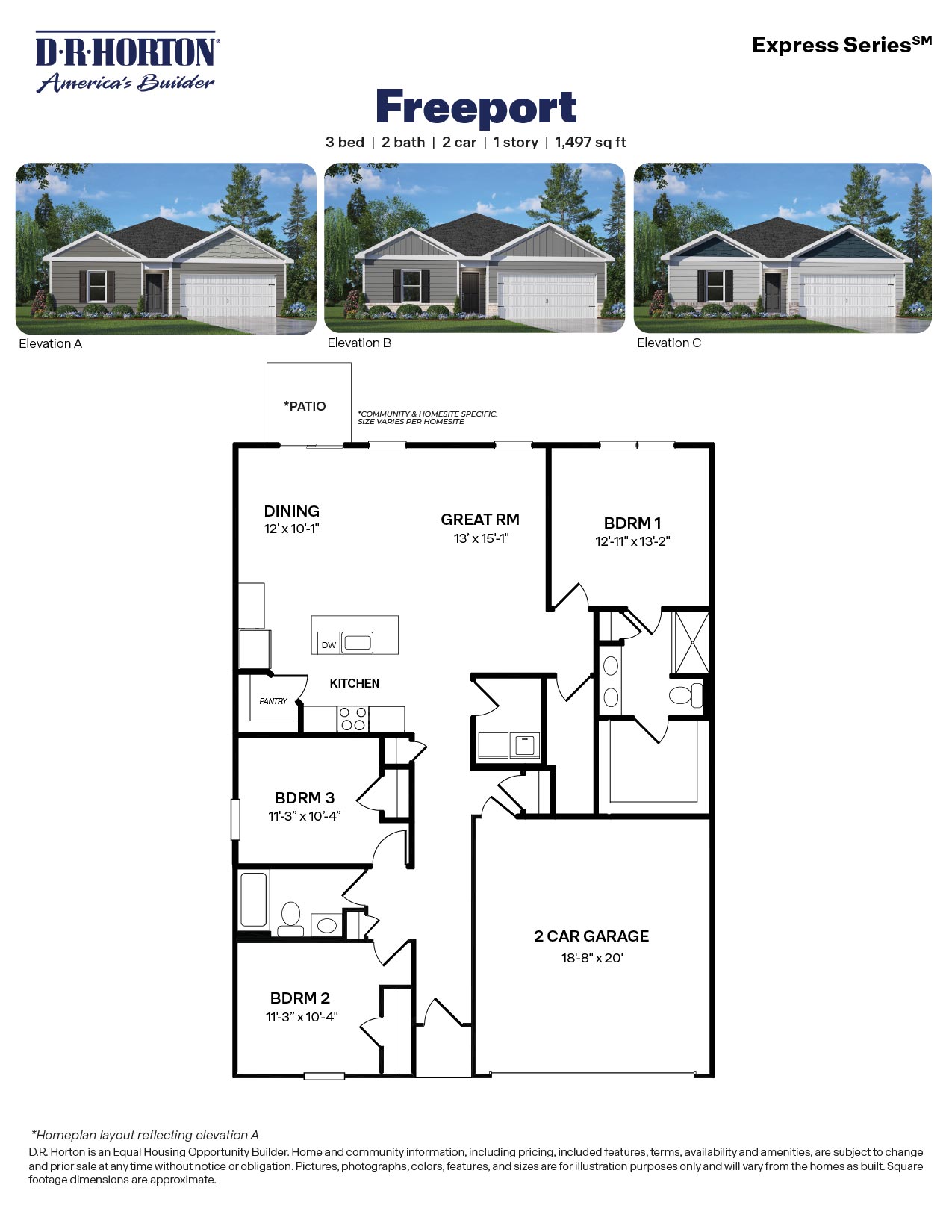 freeport floor plan