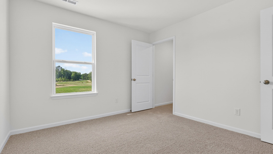 bedroom with carpet flooring
