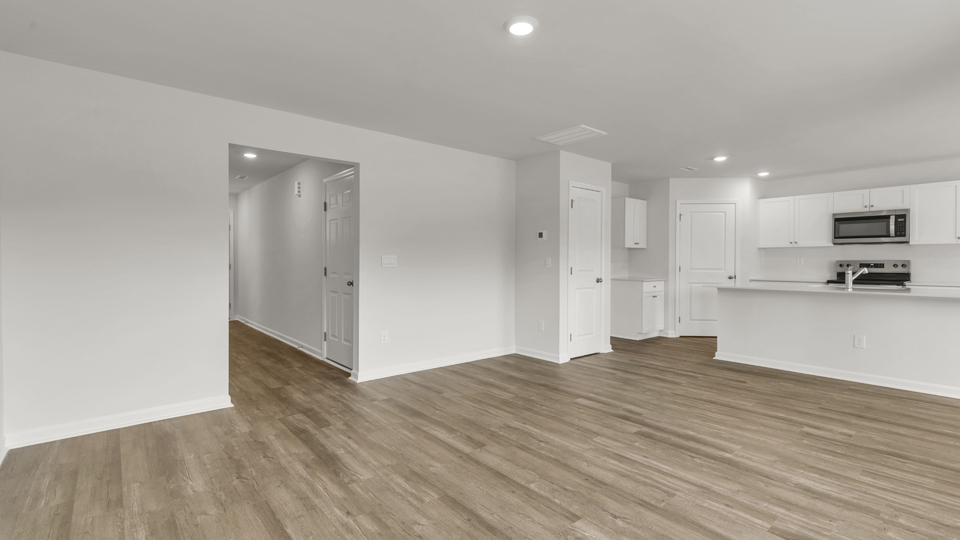 Living Room and Kitchen