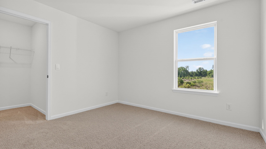 bedroom with carpet flooring
