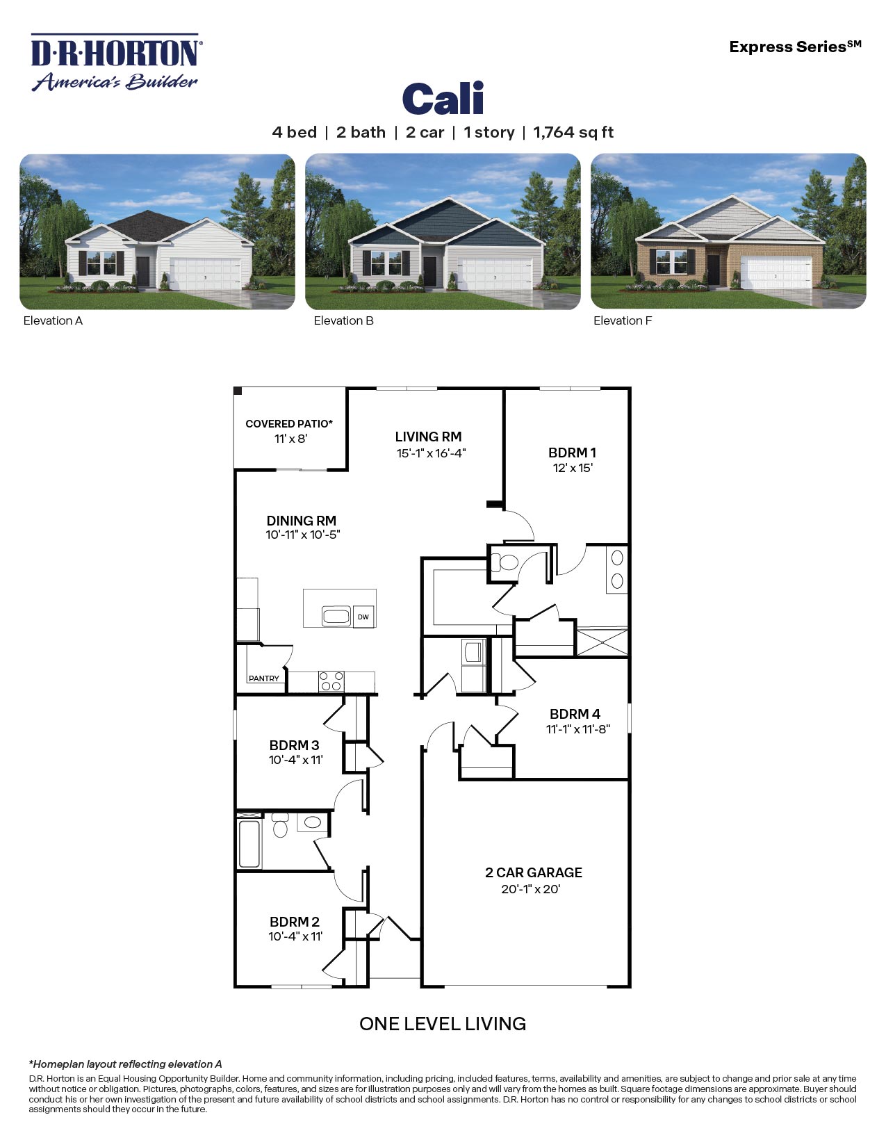 cali floor plan