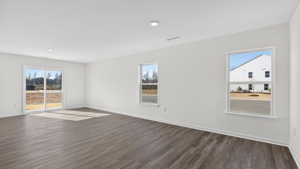 Open concept living room