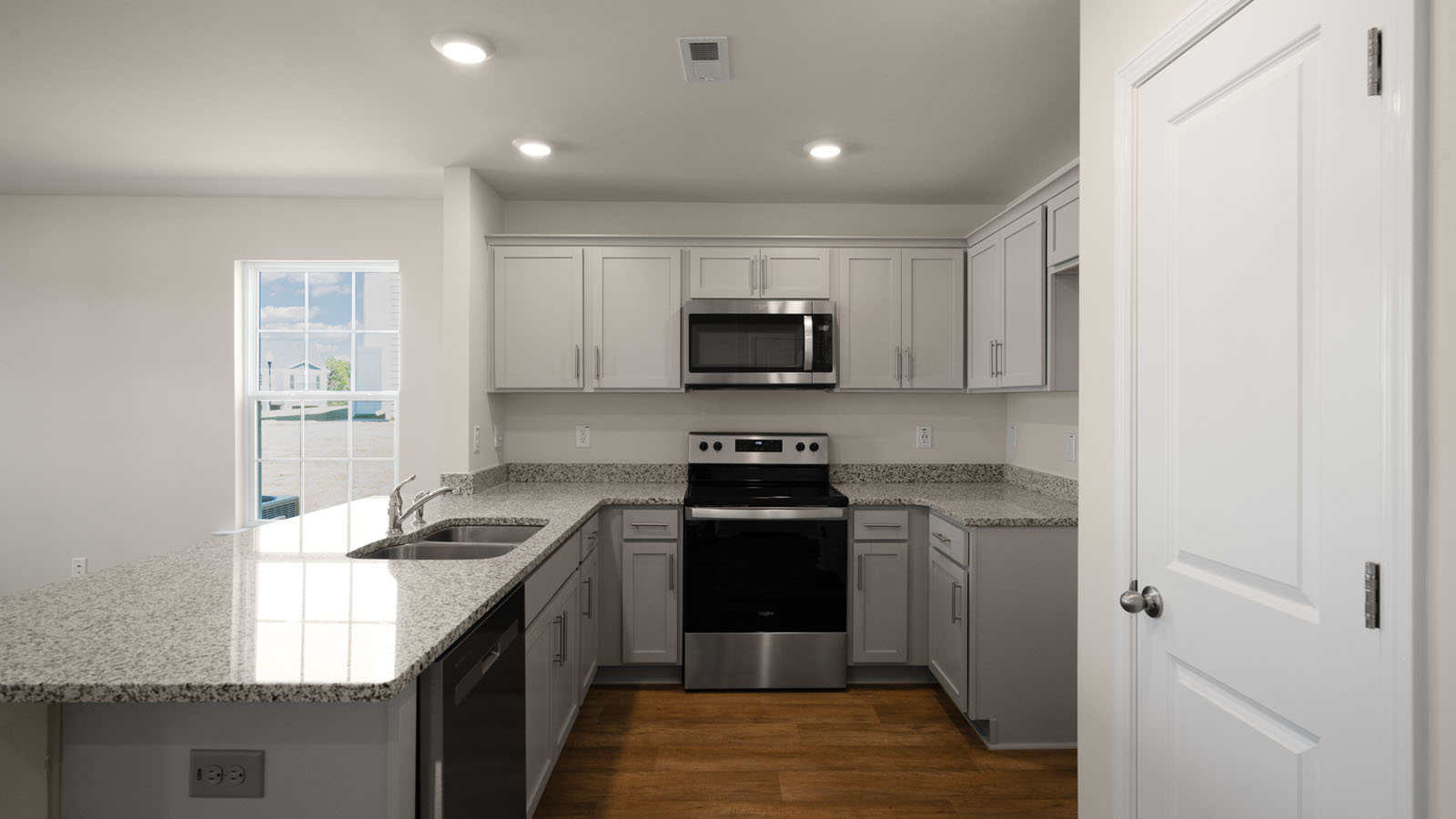 kitchen with stainless steel appliances