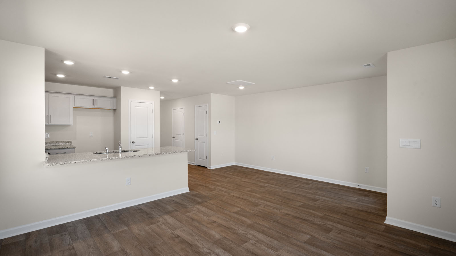 living area with ample natural lighting