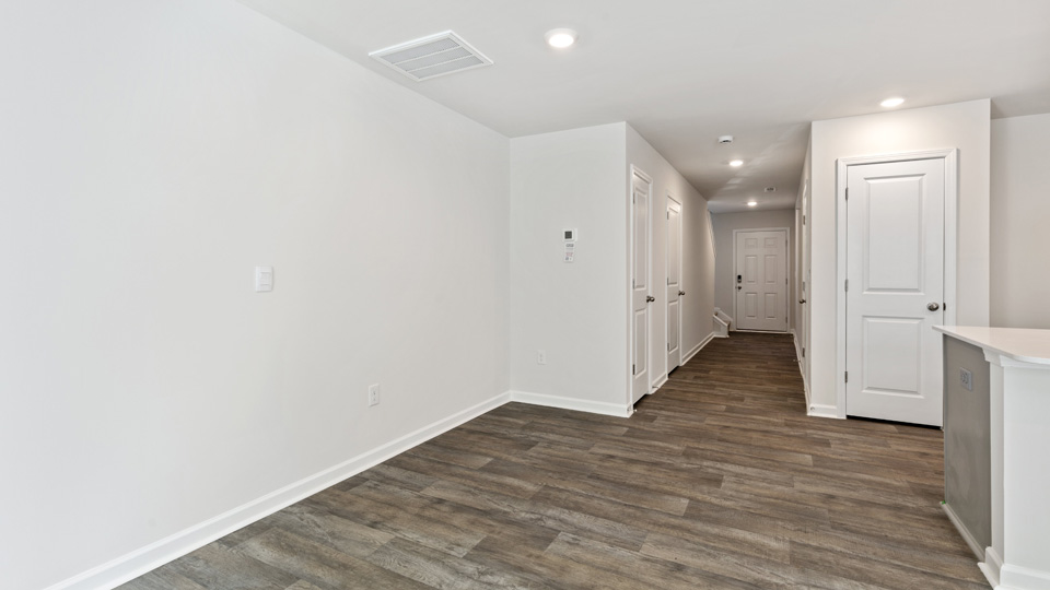 living area with ample natural lighting