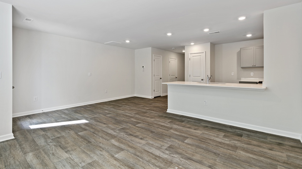 living area with ample natural lighting
