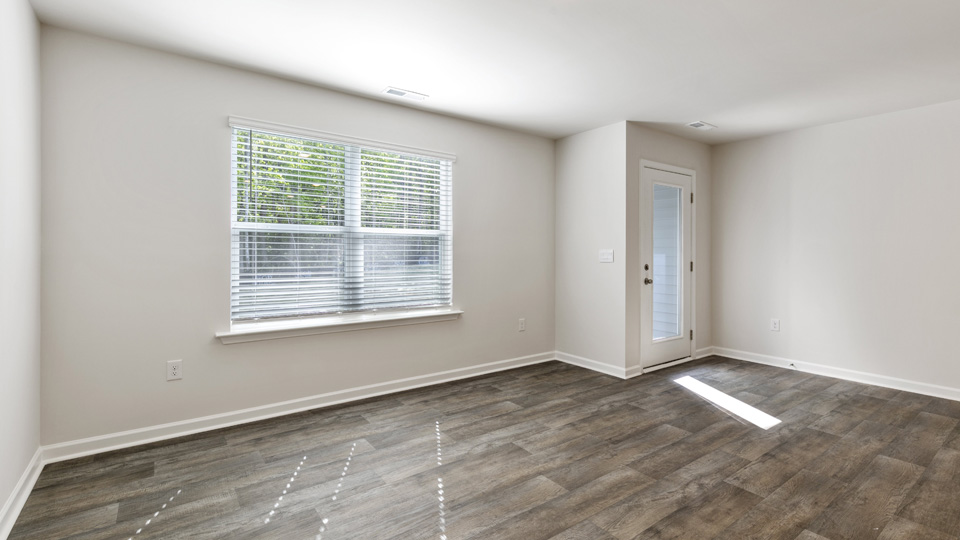 living area with ample natural lighting