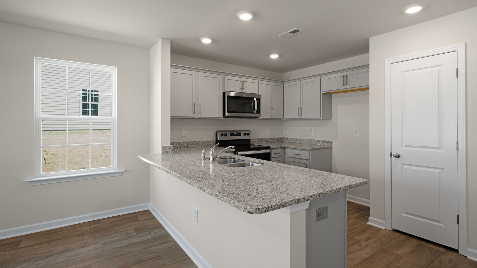 kitchen with stainless steel appliances
