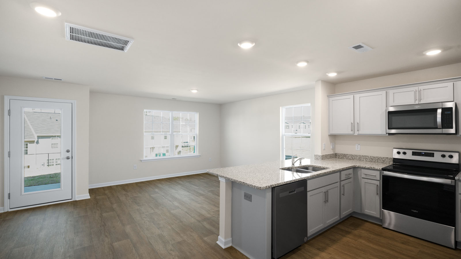 kitchen with stainless steel appliances
