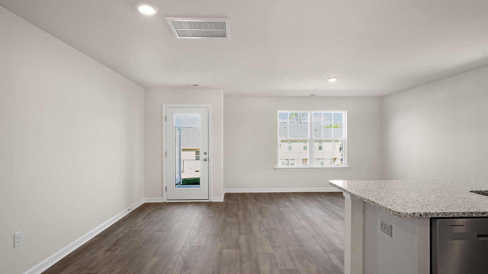 living area with ample natural lighting