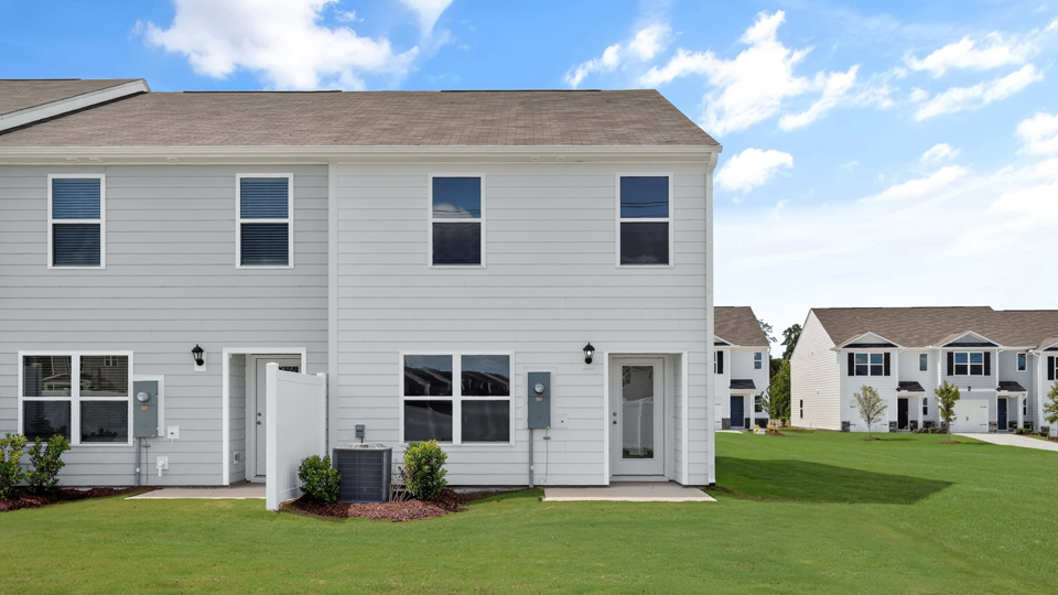 back exterior with concrete patio