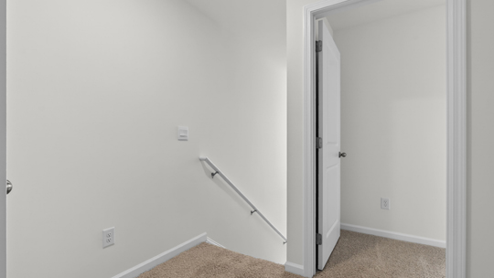 upstairs hallway