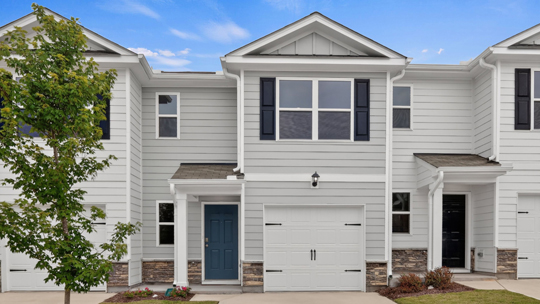 front exterior Pearson A3 gray siding
