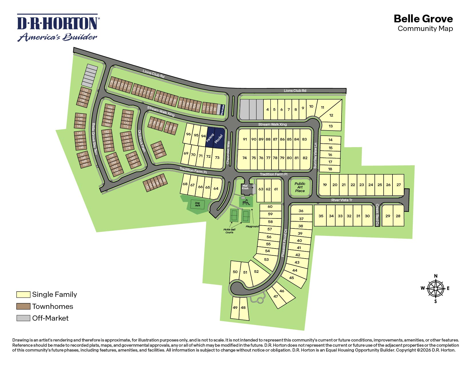 Static Lot Map