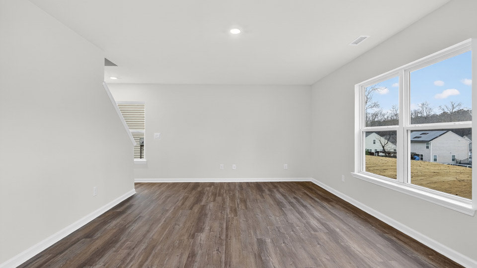 Open-concept living room