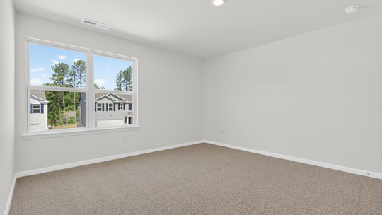 bedroom with carpet flooring