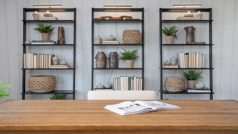 Study with french doors