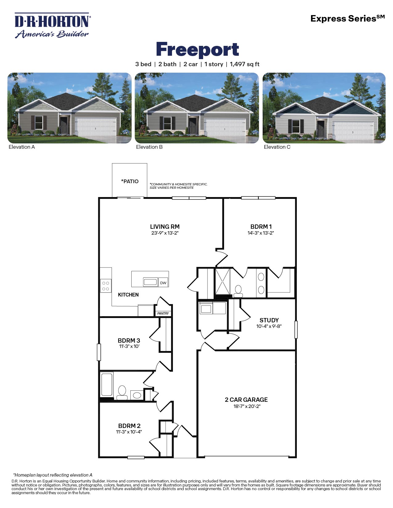 Freeport Floorplan