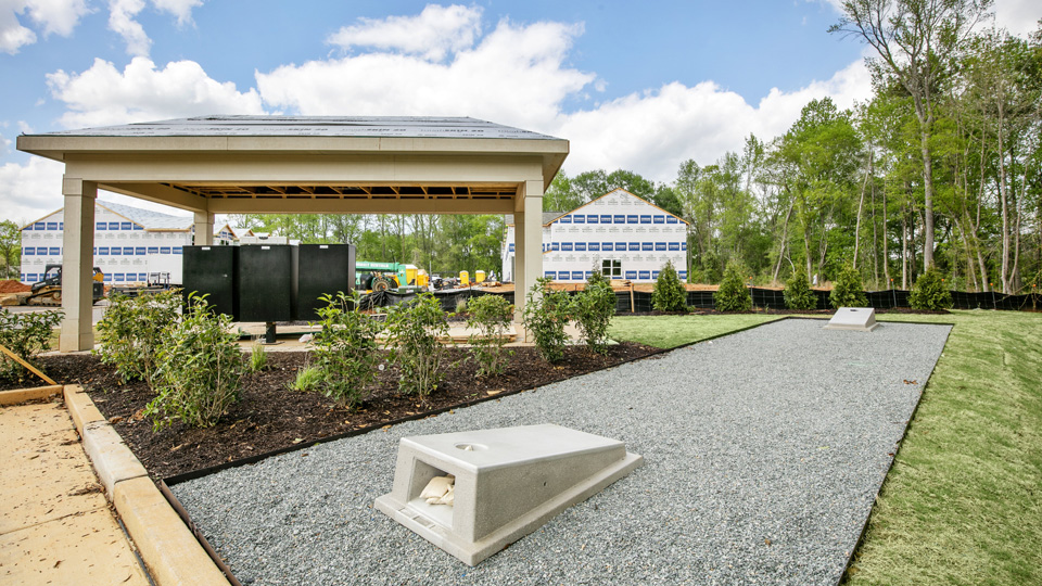 Wilson's Ridge Cornhole Area