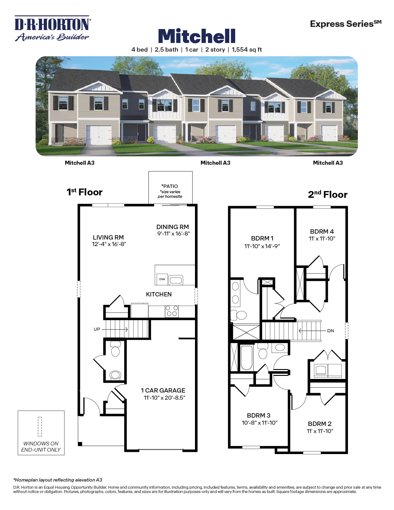 mitchell floor plan