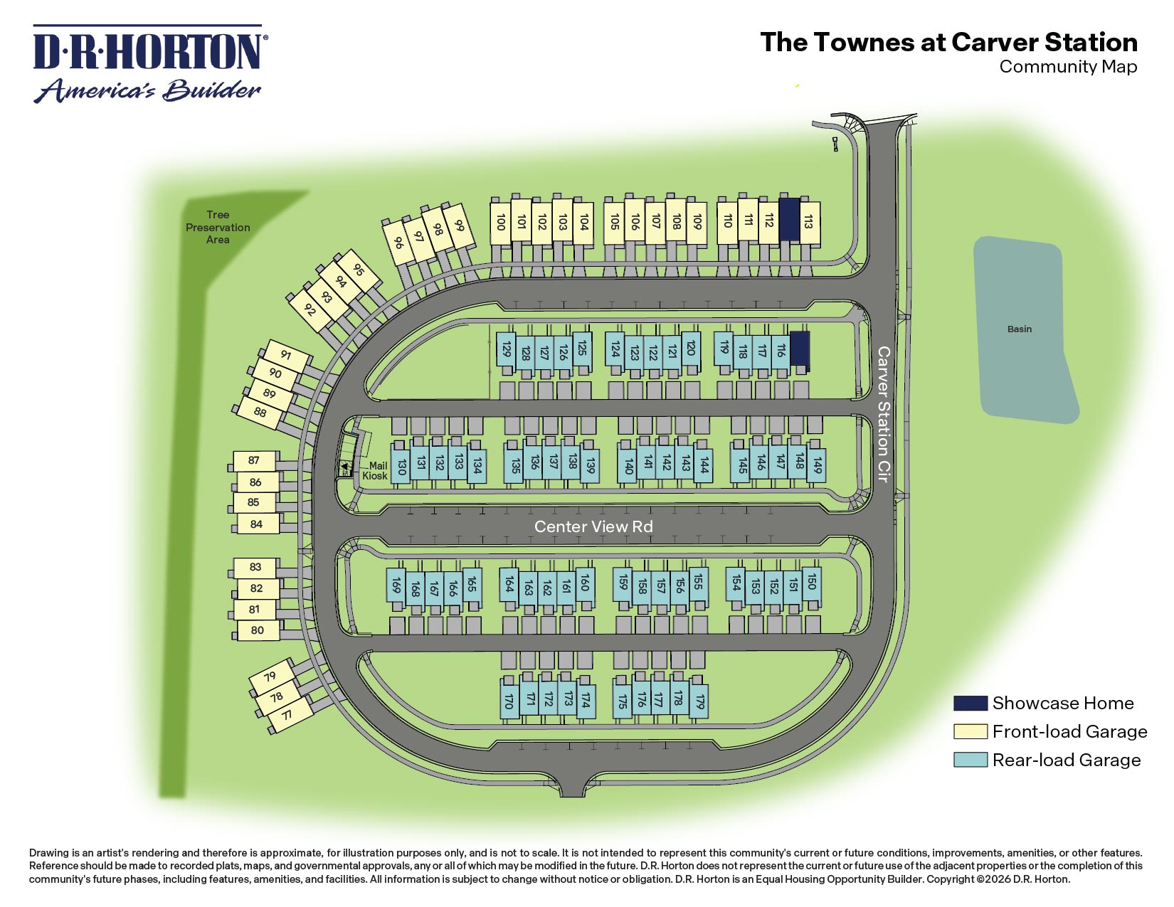 Static Lot Map