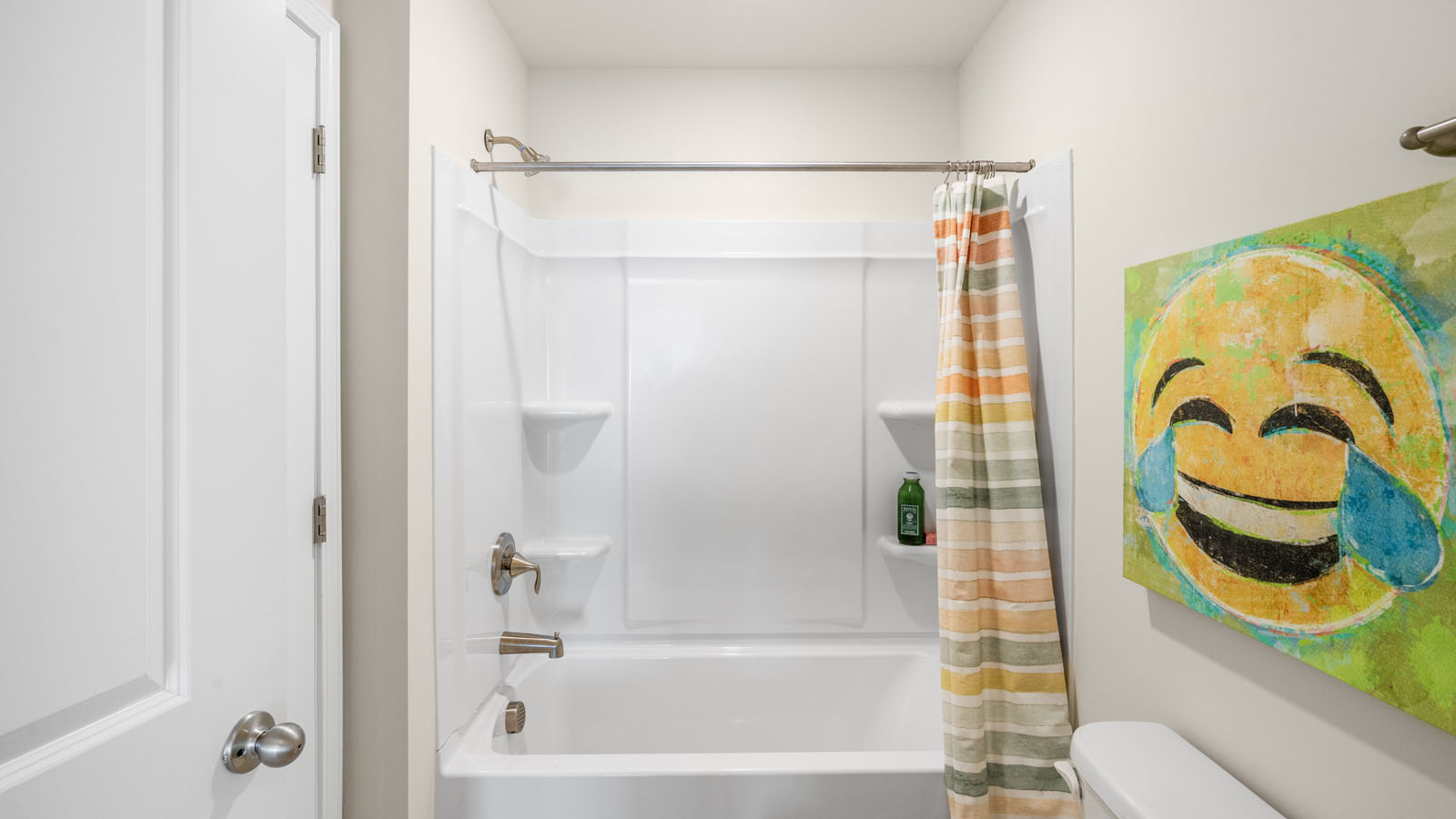 additional bathroom with double vanity sink