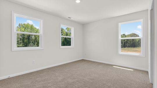 bedroom with carpet flooring