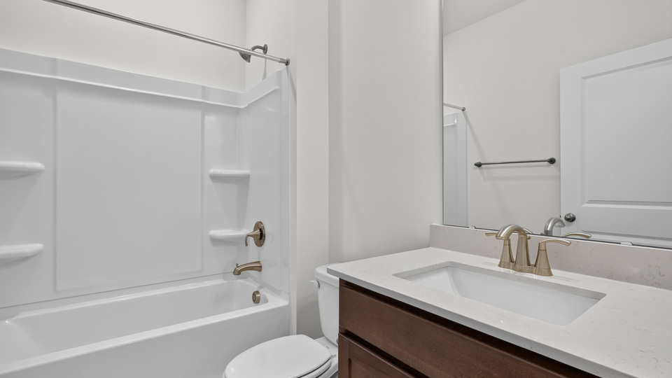 additional bathroom with single vanity sink
