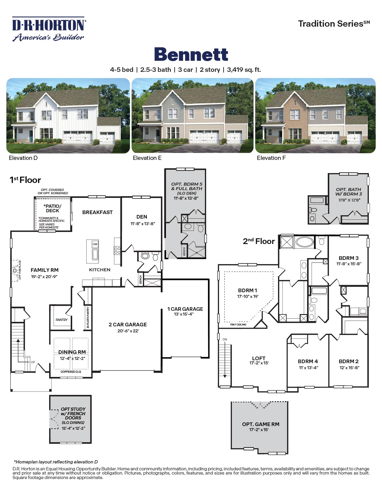 bennett floorplan