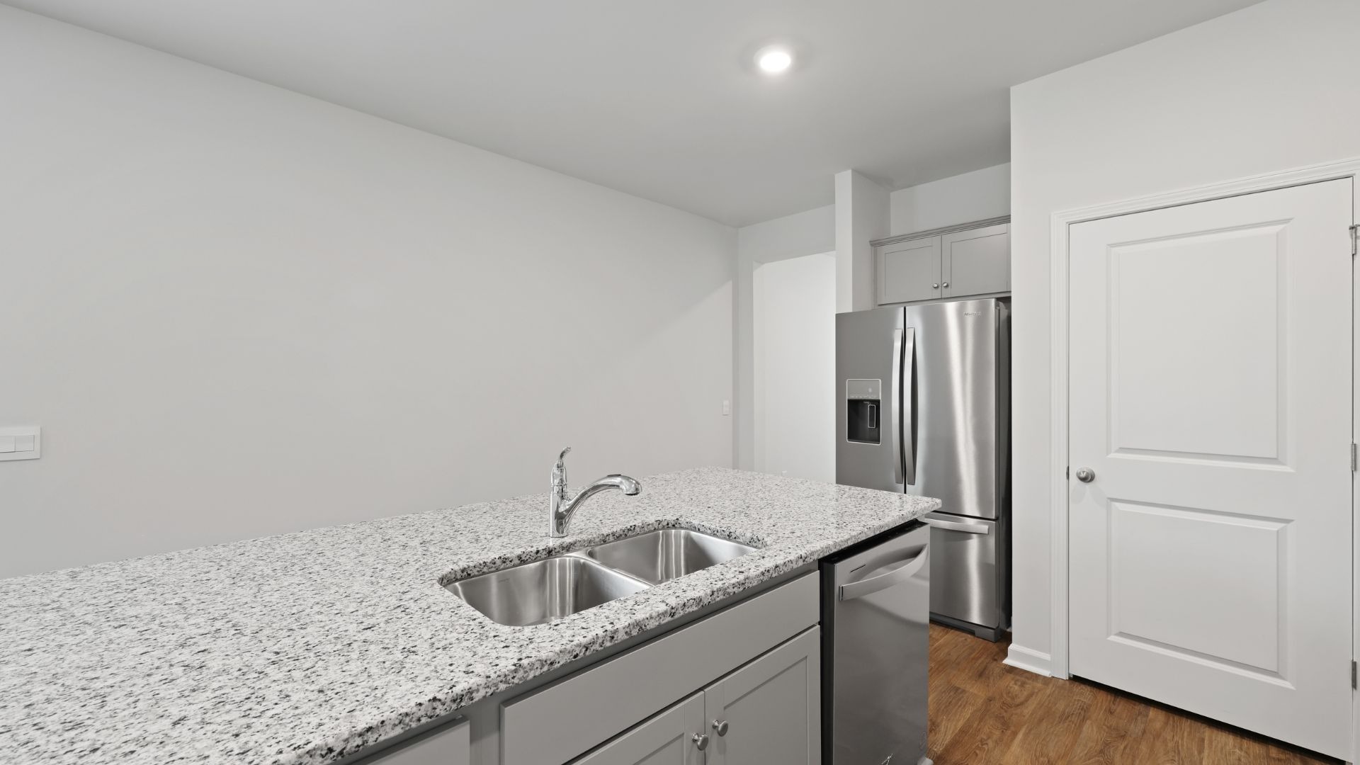 Inviting kitchen with large center island