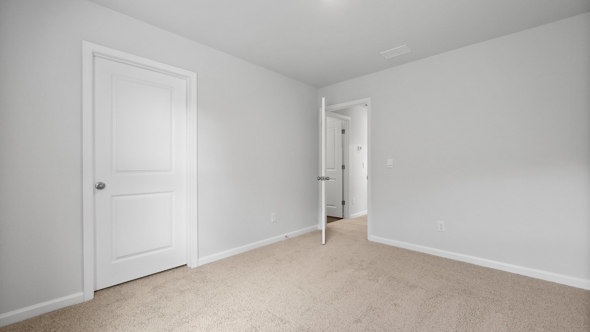 Spacious guest bedrooms
