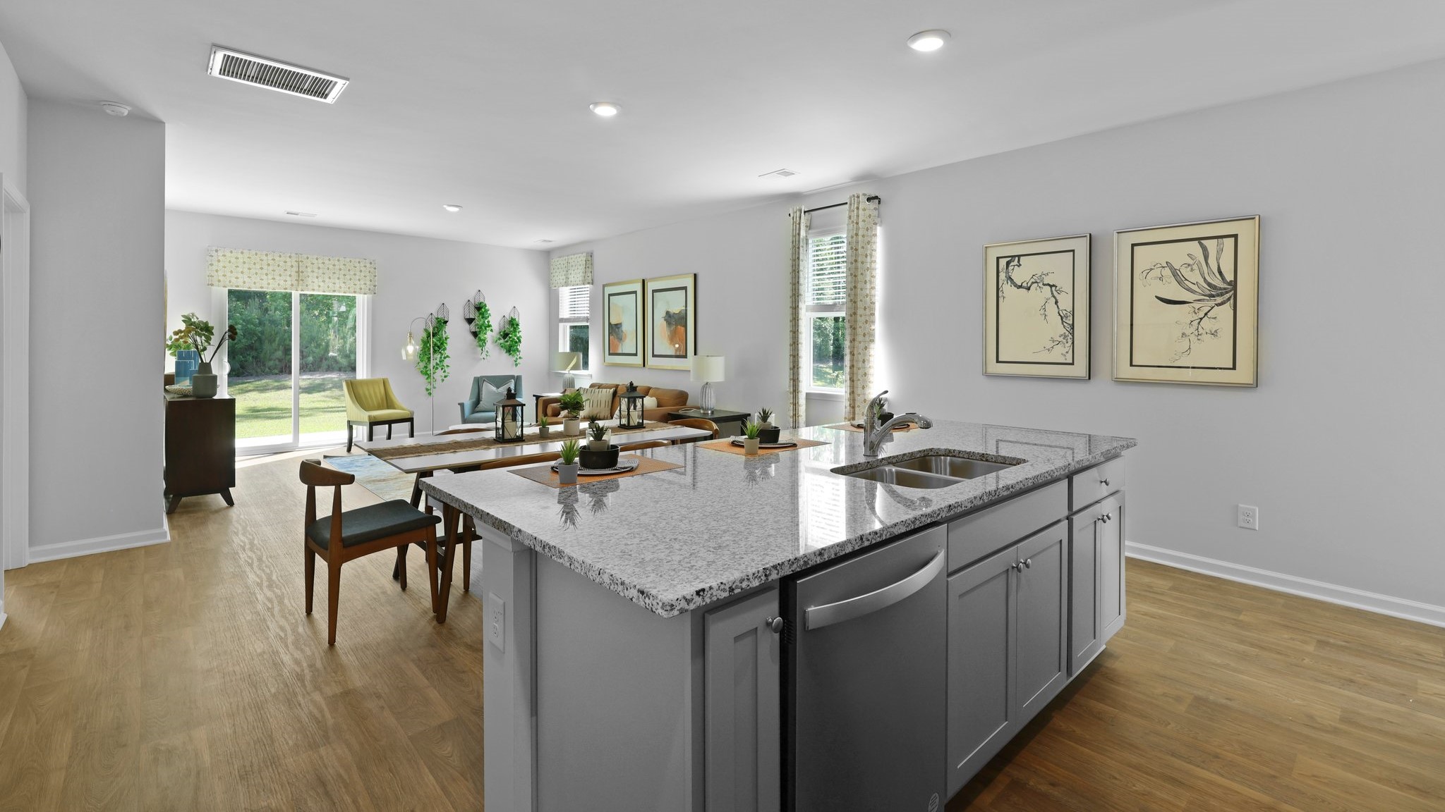 New homes with large living room