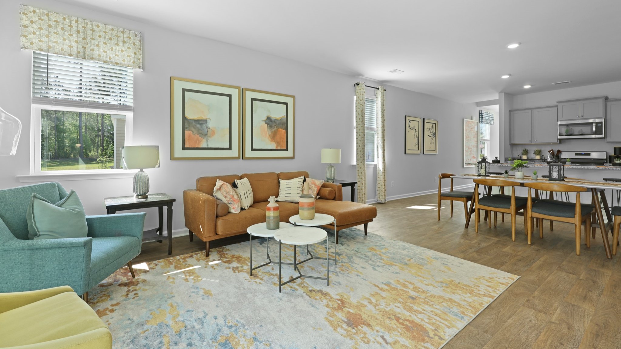 New homes with large living room