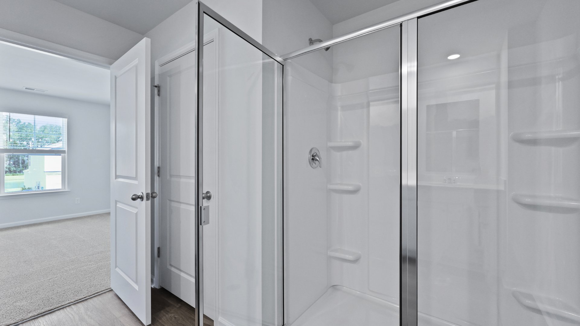 Bathroom with walk in shower