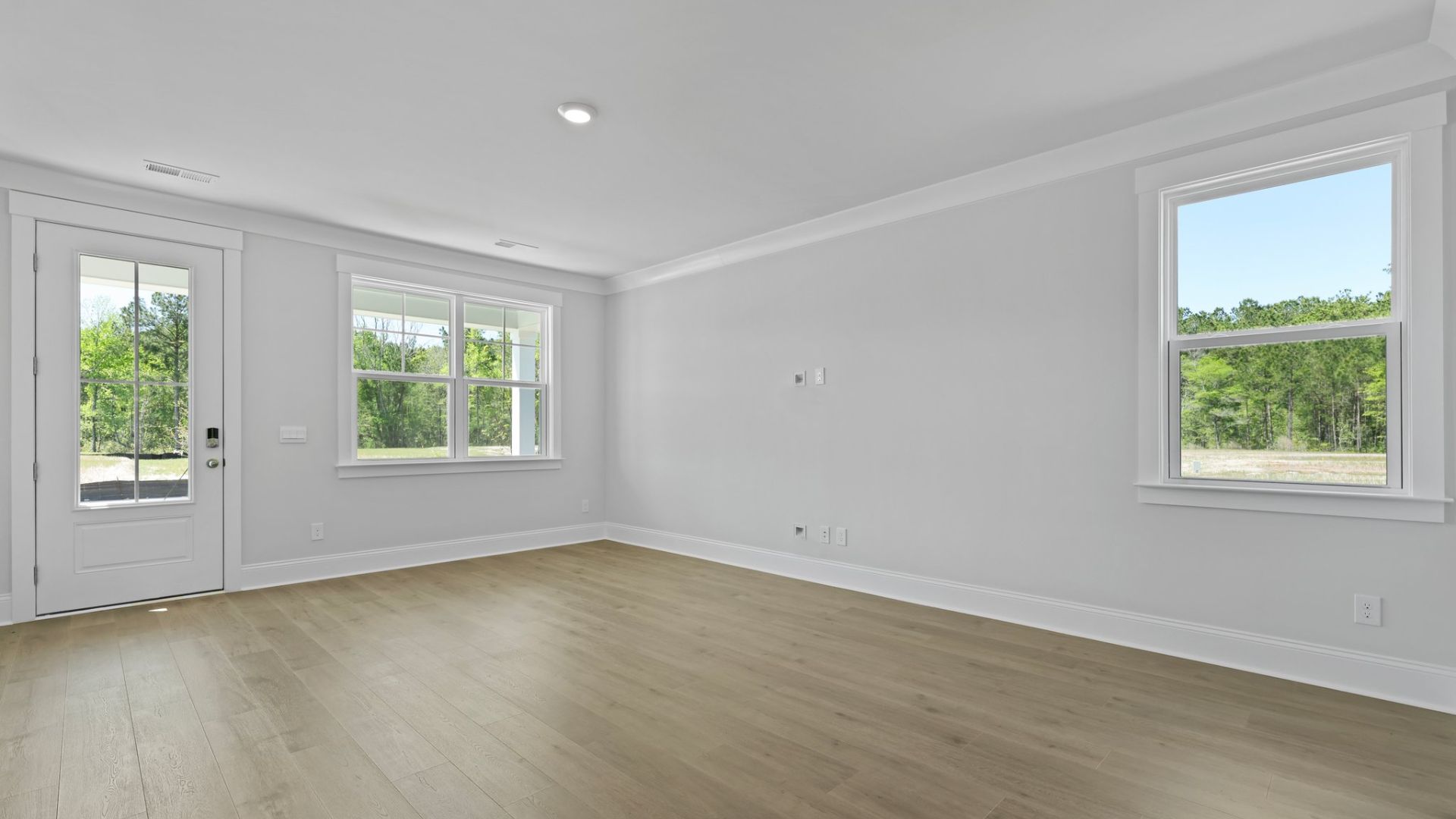 Open concept floor plans