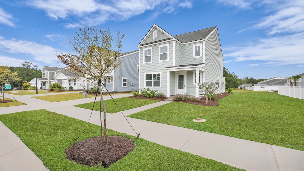 two story new home in summerville near nexton