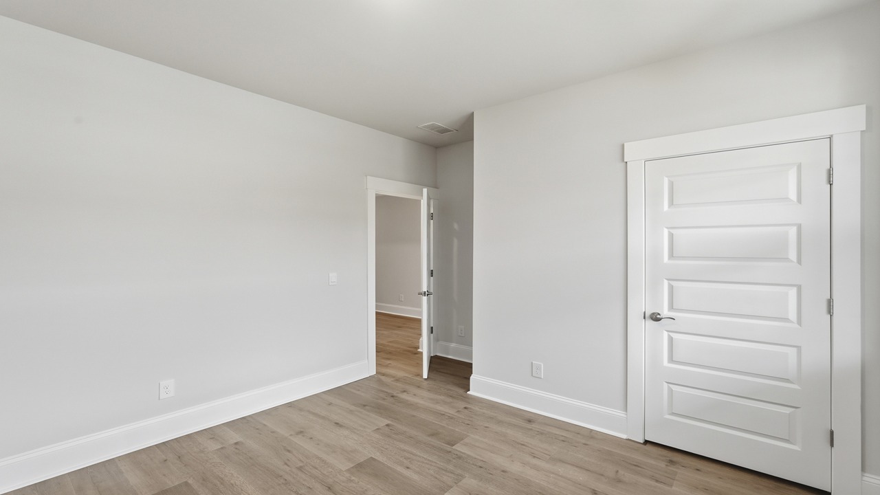 Bedrooms with large windows