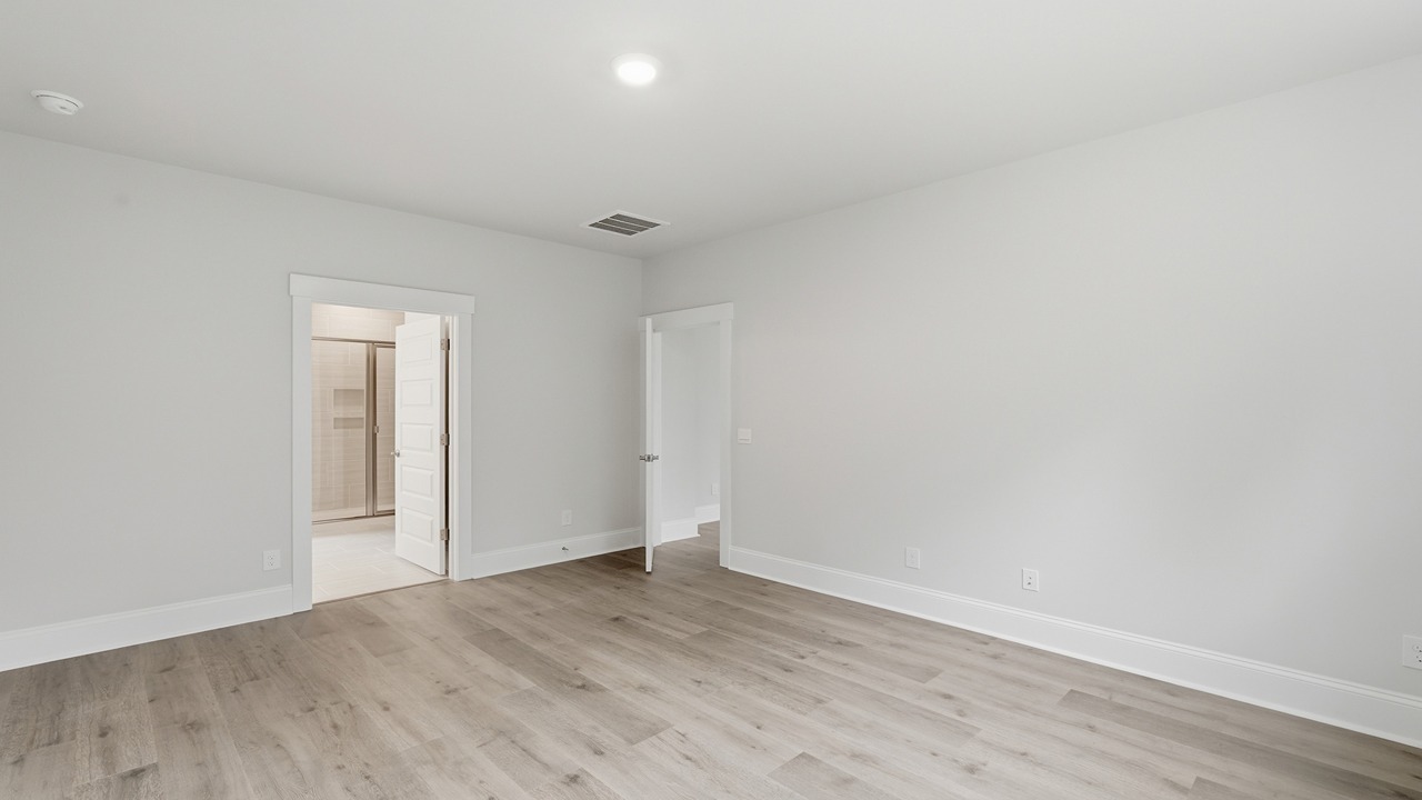 Large primary bedroom