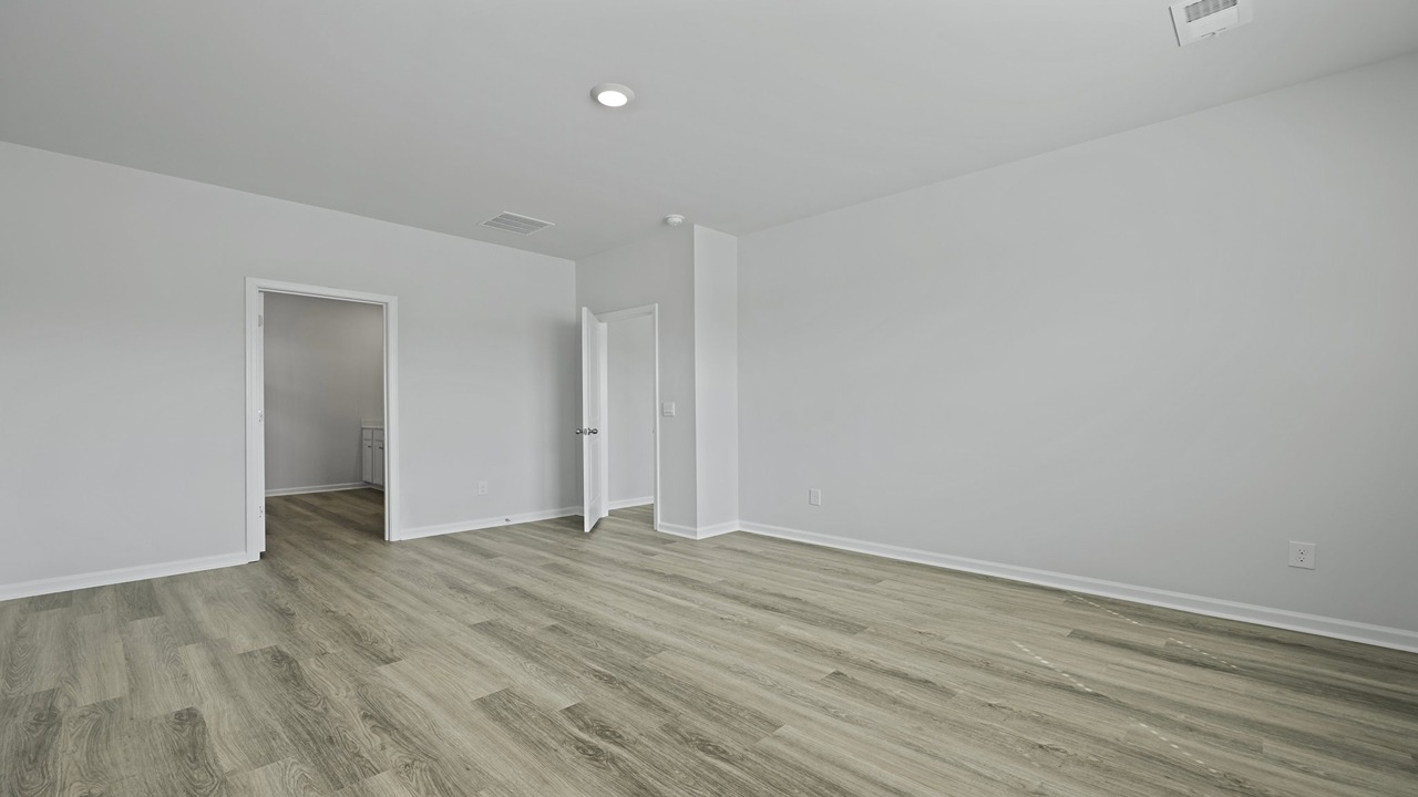 large primary bedroom