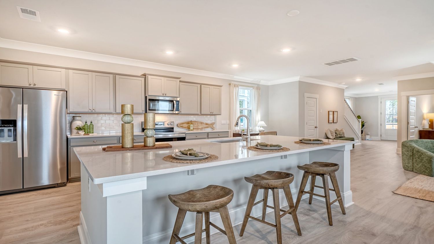spacious kitchen