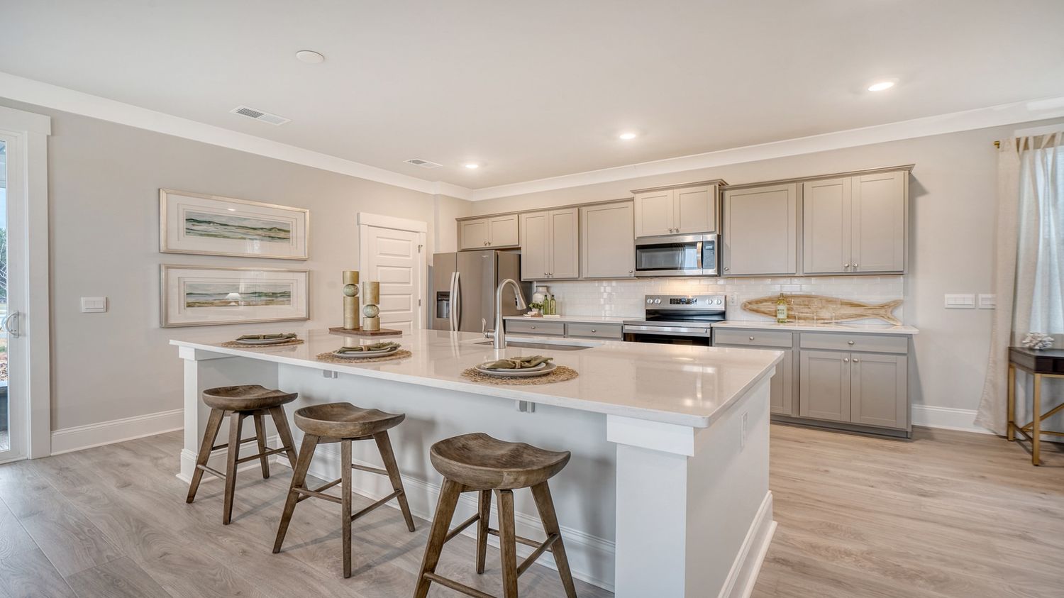spacious kitchen