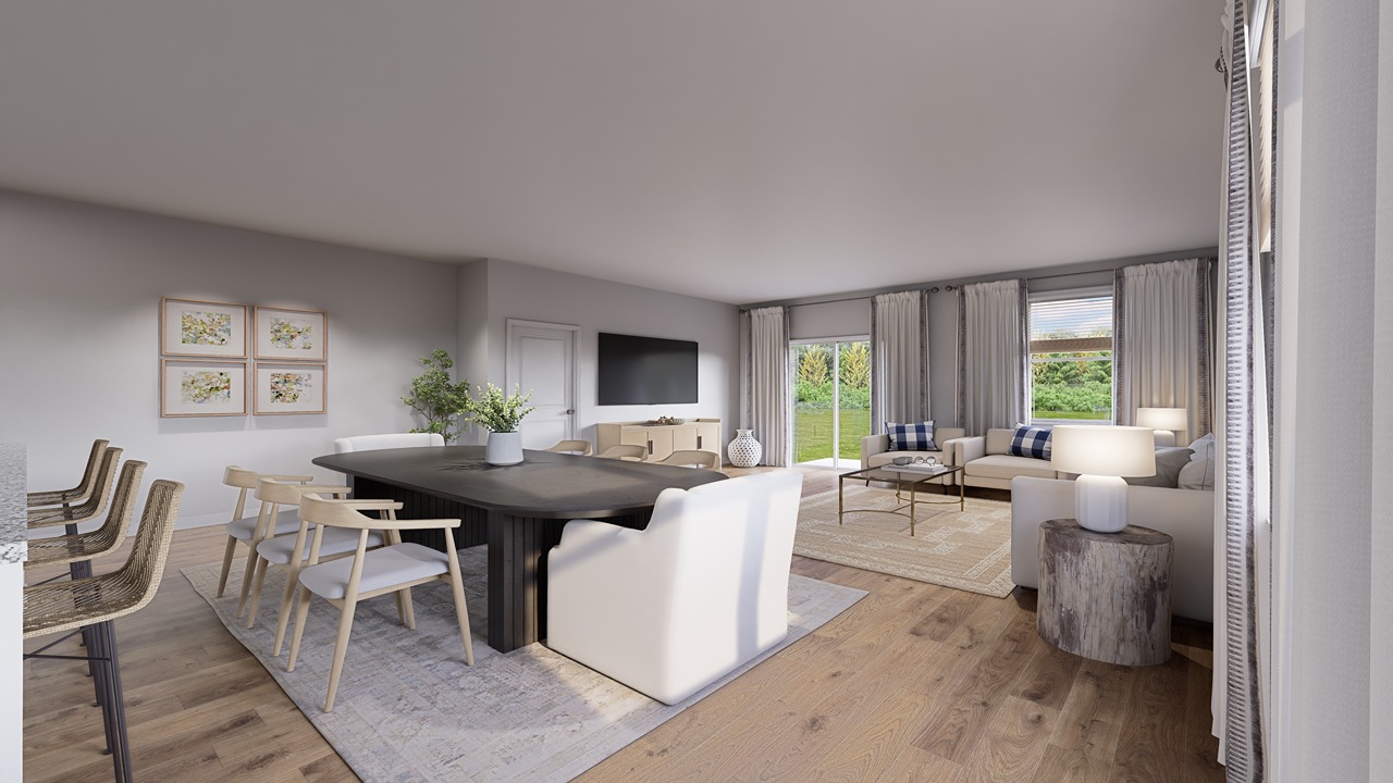 dedicated dining space