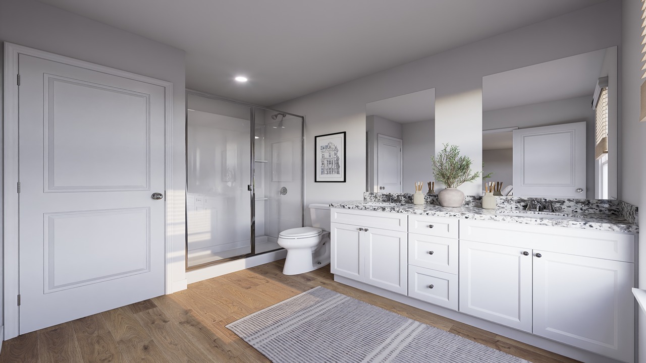 master bathroom