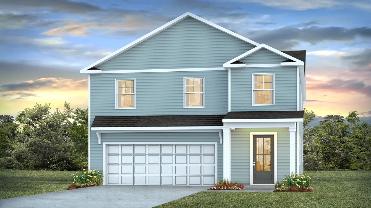 New home Hardie plank