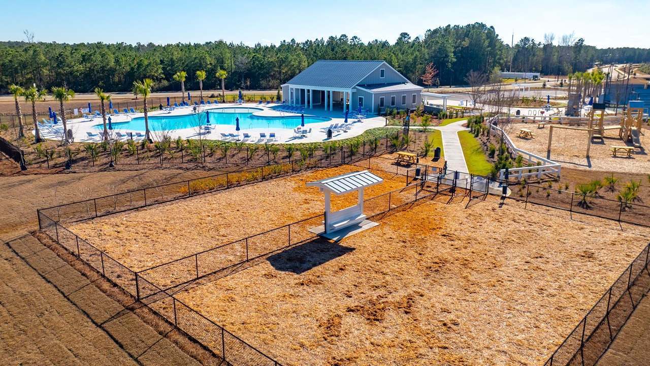 dog park in community