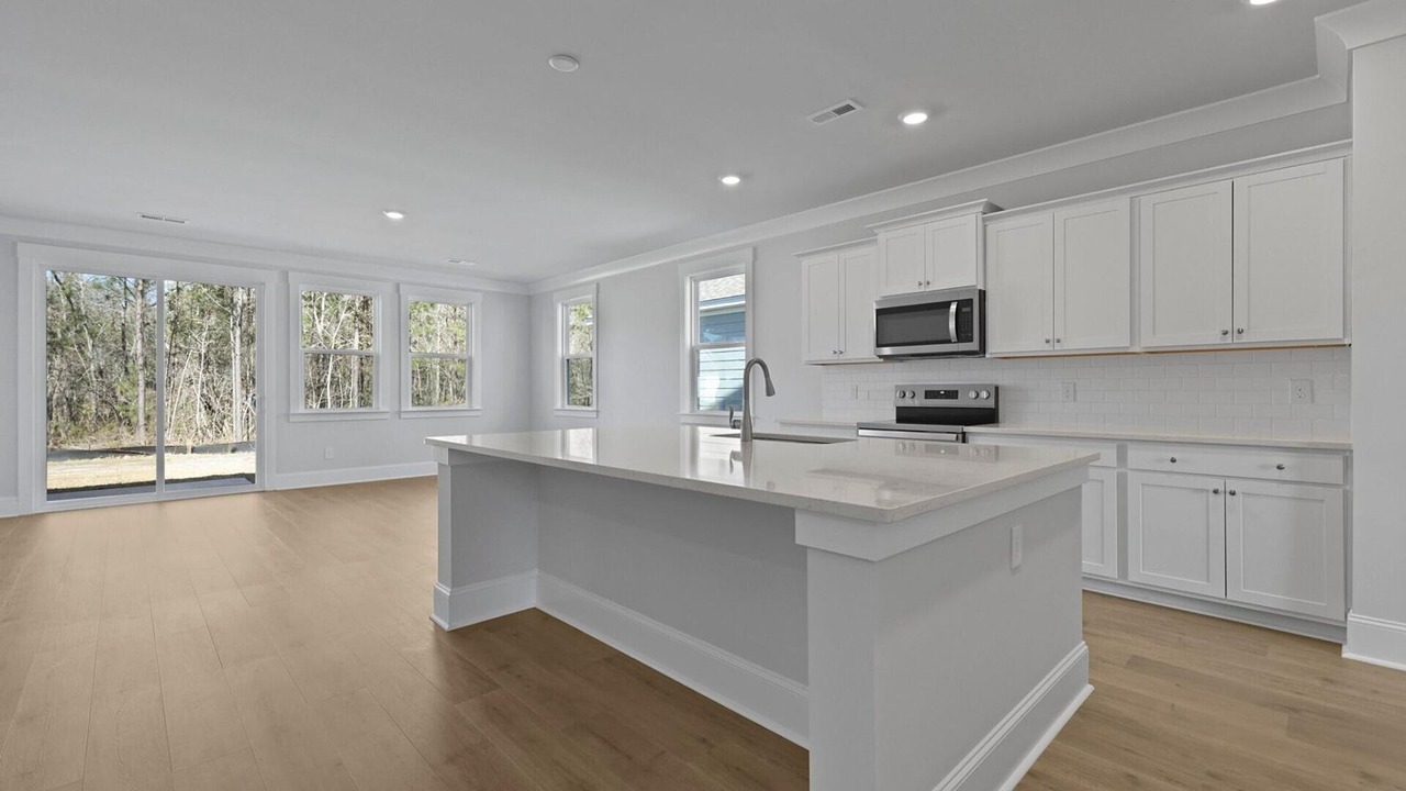large kitchen
