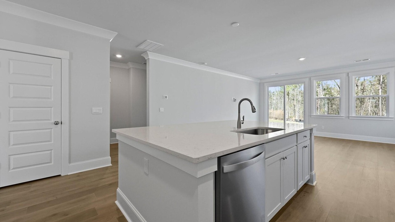 spacious kitchen