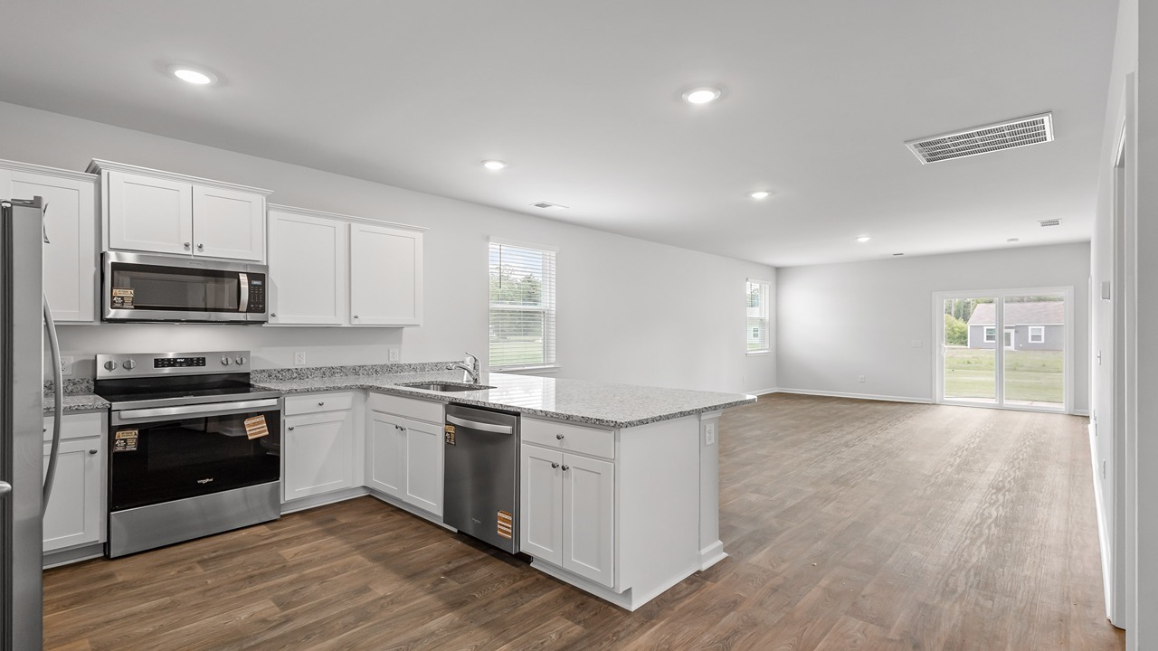spacious living area