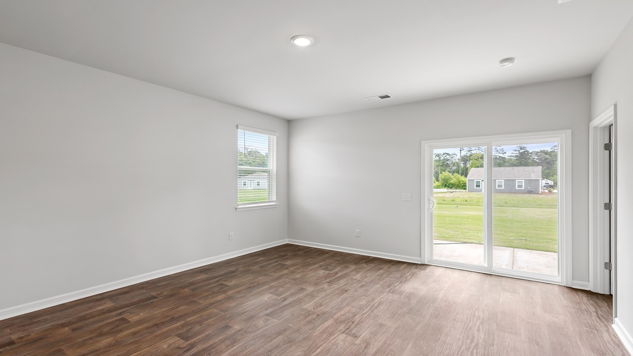 spacious living area